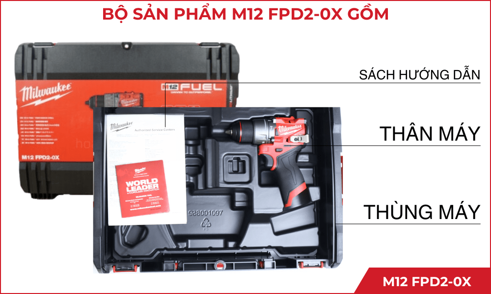Bộ sản phẩm M12 FPD2-0X