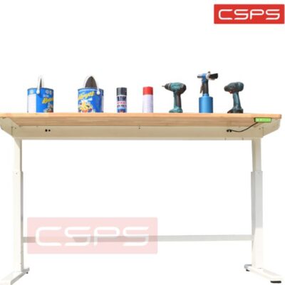 Bàn điều chỉnh chiều cao bằng điện CSPS 168cm màu tự nhiên VNGS3661BC14