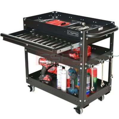 Hộc kéo xe đẩy CSPS 03 ngăn - 71cm màu đen VNDUQ02001BB1