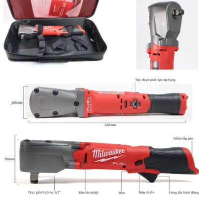 Máy siết bu lông góc 12V Milwaukee M12 FRAIWF12-0B