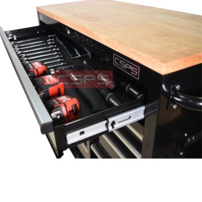 Tủ dụng cụ CSPS 104cm - 10 hộc kéo có mặt ván VNTC10410B13M