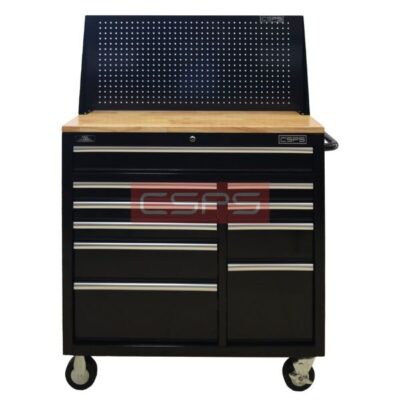 Tủ dụng cụ CSPS 104cm - 10 hộc kéo có mặt ván VNTC10410B13M