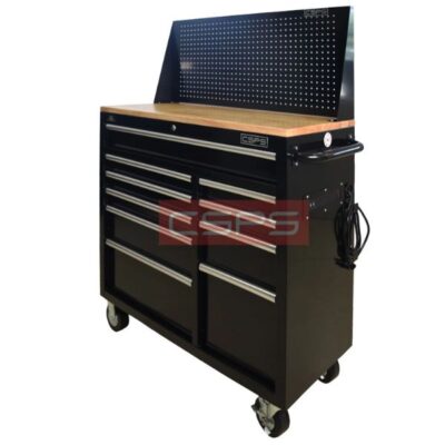 Tủ dụng cụ CSPS 104cm - 10 hộc kéo có mặt ván VNTC10410B13M