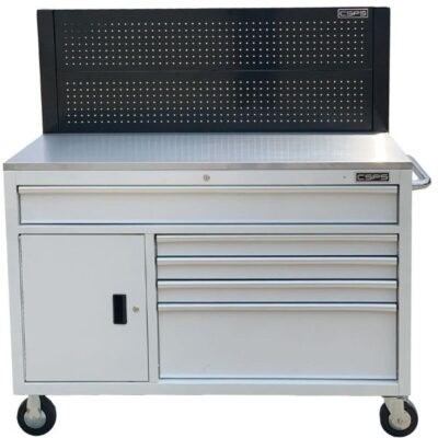 Tủ dụng cụ CSPS 132cm - 05 hộc kéo màu trắng VNTC13205BJ3M