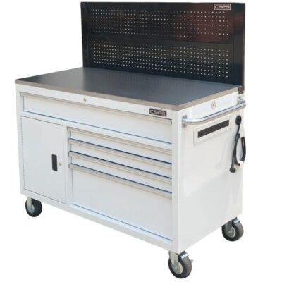 Tủ dụng cụ CSPS 132cm - 05 hộc kéo màu trắng VNTC13205BJ3M