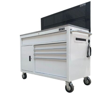 Tủ dụng cụ CSPS 132cm - 05 hộc kéo màu trắng VNTC13205BJ3M