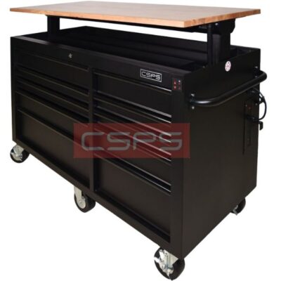 Tủ dụng cụ CSPS 142cm - 10 hộc kéo màu đen VNGS3661BB25