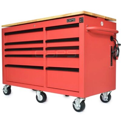 Tủ dụng cụ CSPS 142cm - 10 hộc kéo màu đỏ VNEC14210BC1M