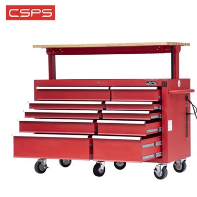 Tủ dụng cụ CSPS 142cm - 10 hộc kéo màu đỏ VNGS3661BC1-5610