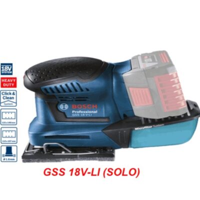 Máy chà nhám dùng pin Bosch GSS 18V-LI (SOLO) (06019D02L0)