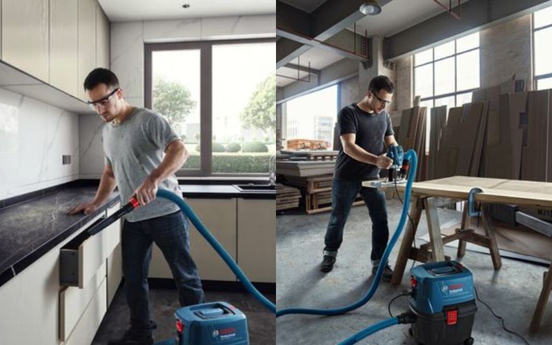 Máy hút bụi khô và ướt Bosch GAS 15 06019E50K0
