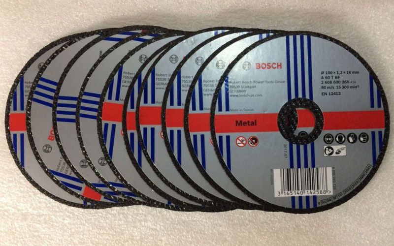 Đá cắt sắt 100×1.2x16mm Bosch 2608600266 – Standard for Metal