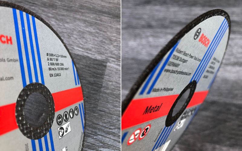 Đá cắt sắt 100×1.2x16mm Bosch 2608600266 – Standard for Metal