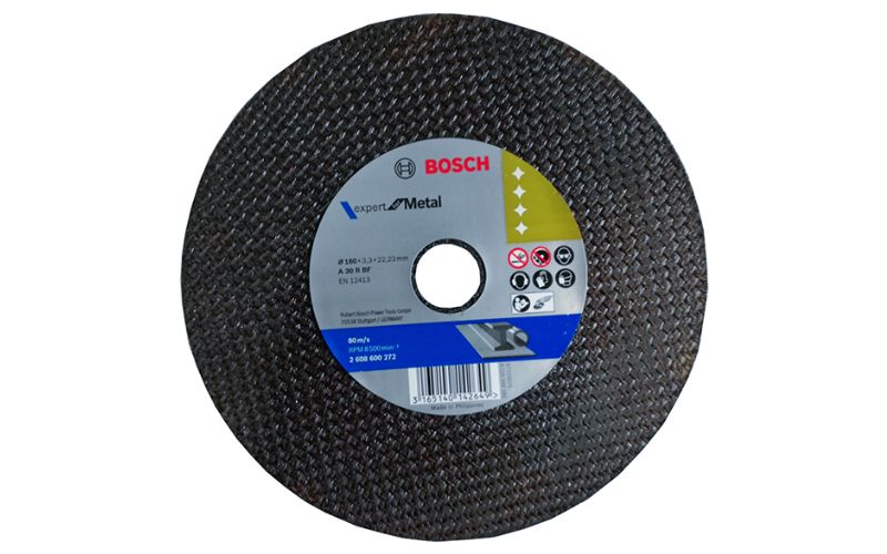 Đá cắt sắt 180×3.3×22.2mm Bosch 2608600272 – Expert for Metal