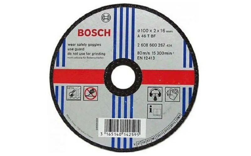 Đá cắt sắt Bosch 2608600267 (100×2.0x16mm)
