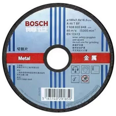 Đá cắt sắt bosch 2608600267 (100×2.0x16mm)