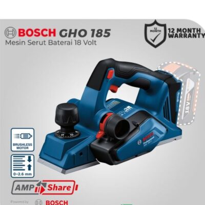 Máy bào dùng pin Bosch GHO 185-LI (SOLO) (06015B5080)
