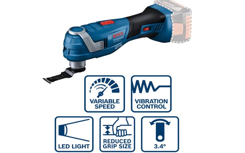 Máy cắt đa năng dùng pin Bosch GOP 18V-28 (SOLO) (06018B6002)