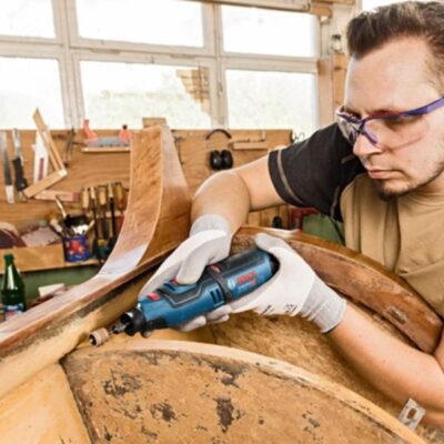 Máy cắt xoay đa năng pin Bosch GRO 12V-35 (SOLO) (06019C50K1)