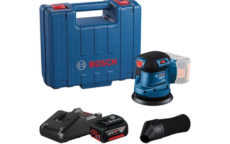 Máy chà nhám tròn dùng pin Bosch GEX 185-LI (SOLO) (06013A5080)