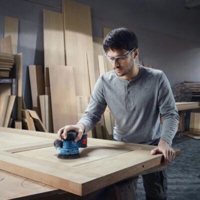 Máy chà nhám tròn dùng pin Bosch GEX 185-LI (SOLO) (06013A5080)