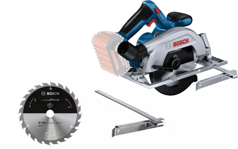 Máy cưa đĩa dùng pin Bosch GKS 185-LI (SOLO) (06016C12L1)