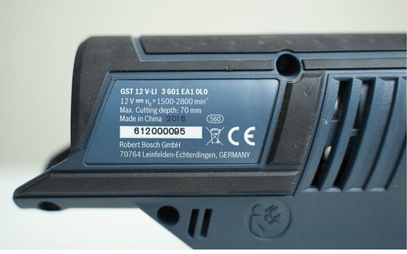 Máy cưa lọng dùng pin Bosch GST 12V-LI (SOLO) (06015A10L1)