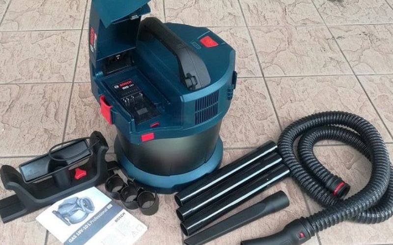 Máy hút bụi dùng pin Bosch GAS 18V-10 L Premium (SOLO) (06019C63K0)