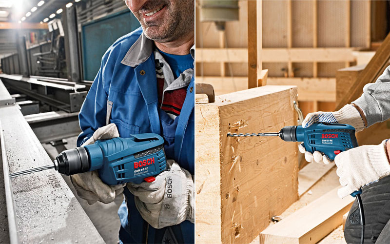 Máy khoan động lực Bosch GSB 10RE (hộp giấy)