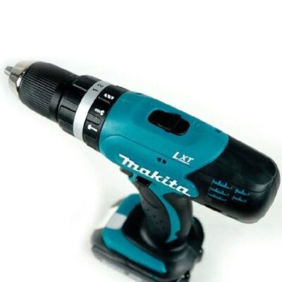 Máy khoan búa và vặn vít pin Makita DHP453SFX8