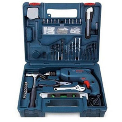 Máy khoan động lực Bosch GSB 550 Set (valy 100 món phụ kiện)