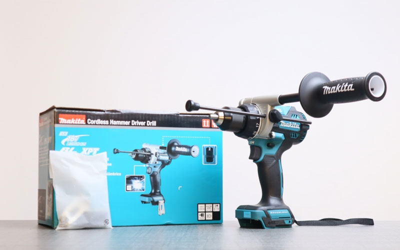 Máy khoan búa và vặn vít pin Makita DHP486RTE