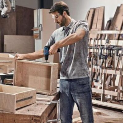 Máy khoan động lực pin Bosch GSB 120-LI GEN II (1 pin + sạc 3 chấu + phụ kiện) (06019G81L1)