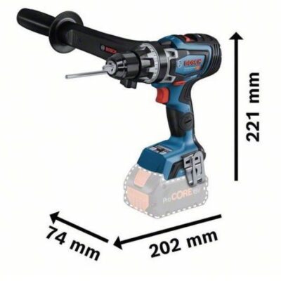 Máy khoan dùng pin Bosch GSR 18V-150 C (SOLO) (06019J50L0)