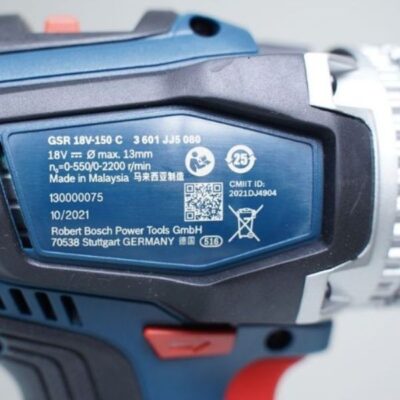 Máy khoan dùng pin Bosch GSR 18V-150 C (SOLO) (06019J50L0)