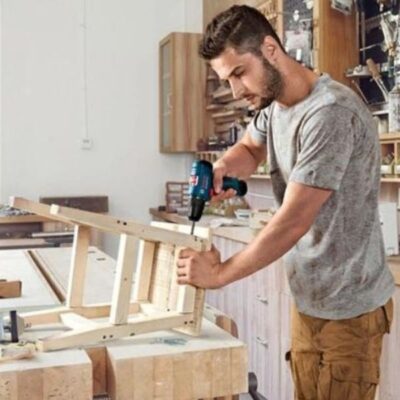 Máy khoan pin Bosch GSR 120-LI GEN II (1 pin+sạc 2 chấu+phụ kiện) (06019G80K5)