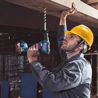 Máy khoan vặn vít dùng pin Bosch GSR 180-LI (kèm phụ kiện) (06019F81K1)