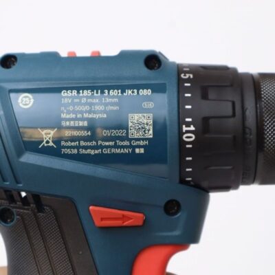 Máy khoan vặn vít dùng pin Bosch GSR 185-LI (SOLO) (06019K3083)