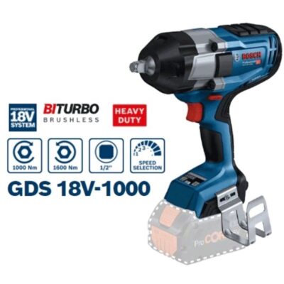 Máy siết bu lông Bosch GDS 18V-1000 (SOLO) (06019J83L1)