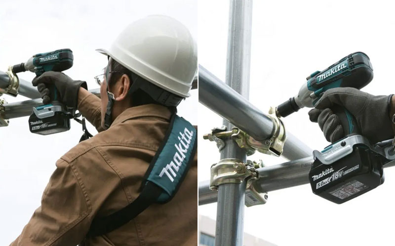 Máy siết bu lông dùng pin Makita DTW190RFJX