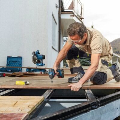 Máy vặn vít dùng pin Bosch GDR 18V-200C (SOLO) (06019G4104)