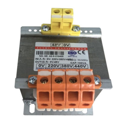 Biến áp cách ly 1 Pha 380V ra 48V-100VA (2A)