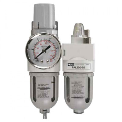 Bộ Lọc Khí - Chỉnh Áp - Cấp Dầu Xả Tay Parker Size 1/4 PCA200-02-B