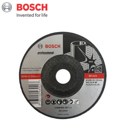 Đá mài inox 100×5.8x16mm Bosch 2608602267