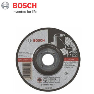 Đá mài inox 125x6x22.2mm Bosch 2608602488