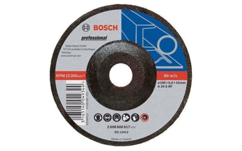Đá mài sắt 100x6x16mm Bosch 2608600017
