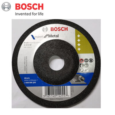 Đá mài sắt 125×6.3×22.2mm Bosch 2608600263