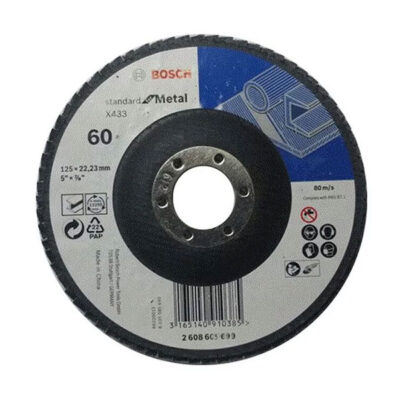 Đá nhám xếp P40 Ø100mm (linh hoạt) BOSCH 2608603699