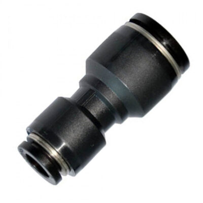 Đầu Nối Giảm Thẳng Khí Nén Phi 10 - 6 mm Đen Airtac PG10-6D