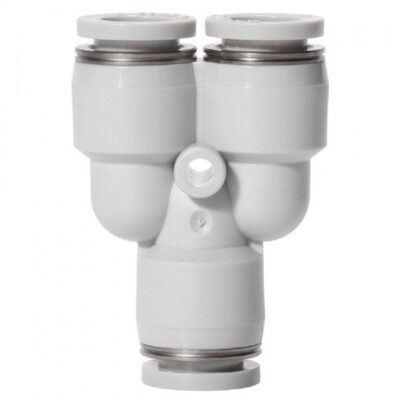 Đầu Nối Khí Chữ Y OD10 mm Xám Airtac PY10